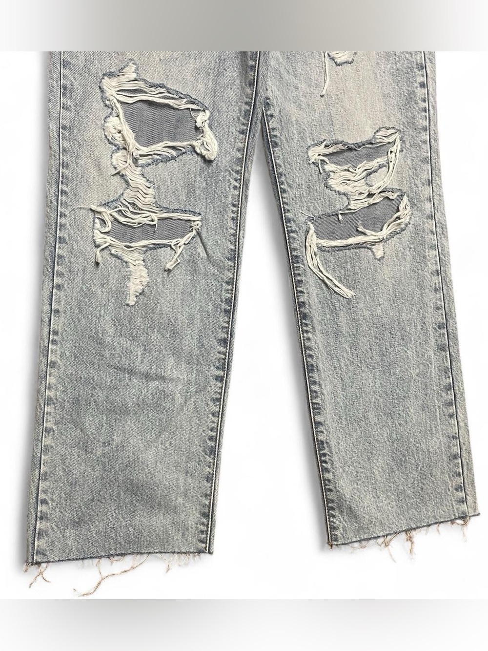 Daze Denim Women's Sundaze High Rise Dad Distressed Jeans Size 24 NWT 27x27 - Picture 3 of 11